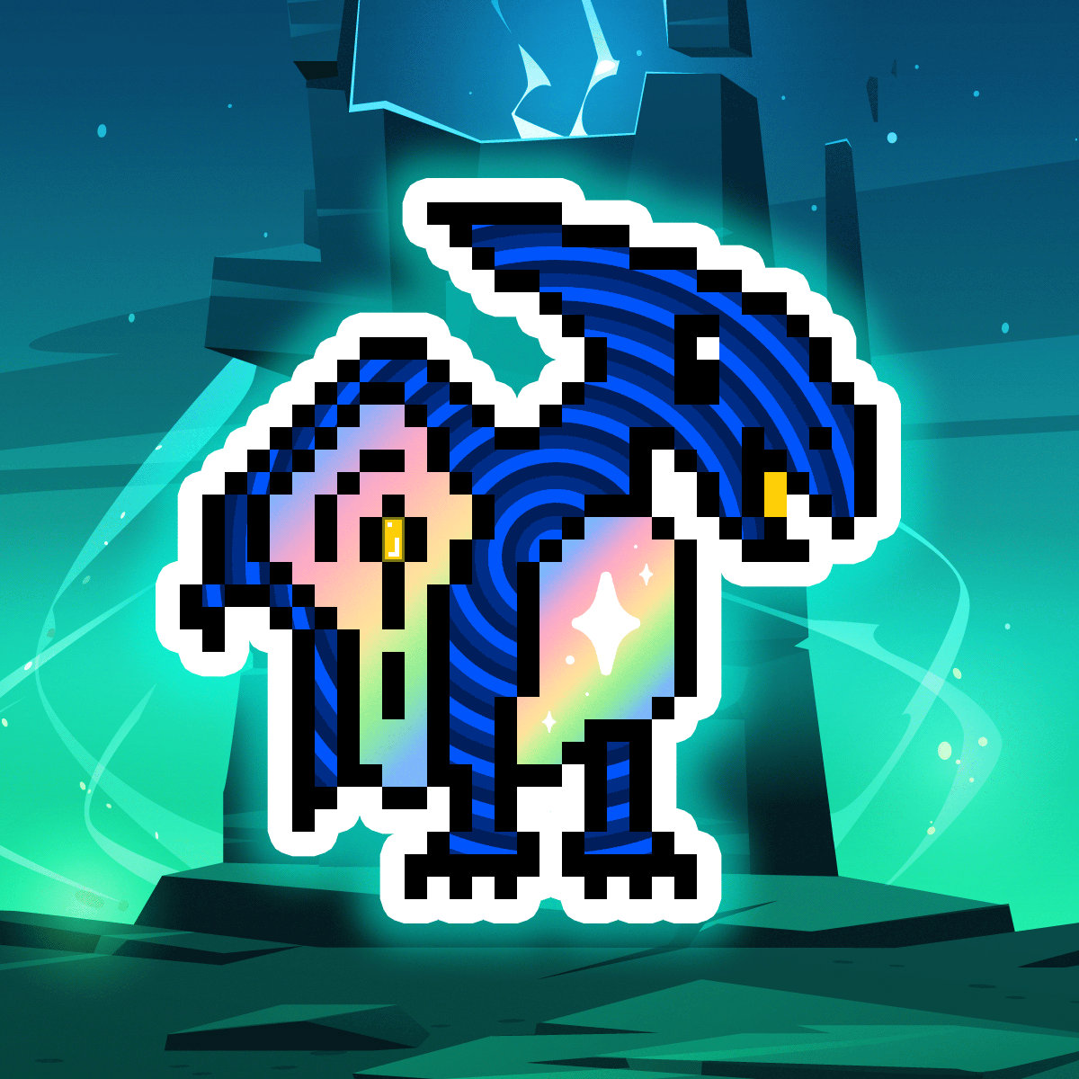 PixelSaurus Air #0834 [Celestial]